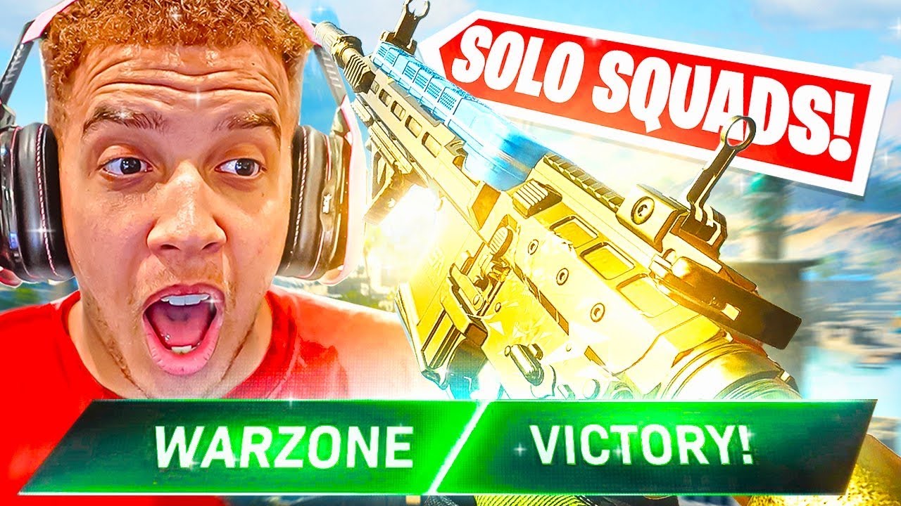My First EVER *SOLO SQUADS* Win in Warzone 2.. 😮