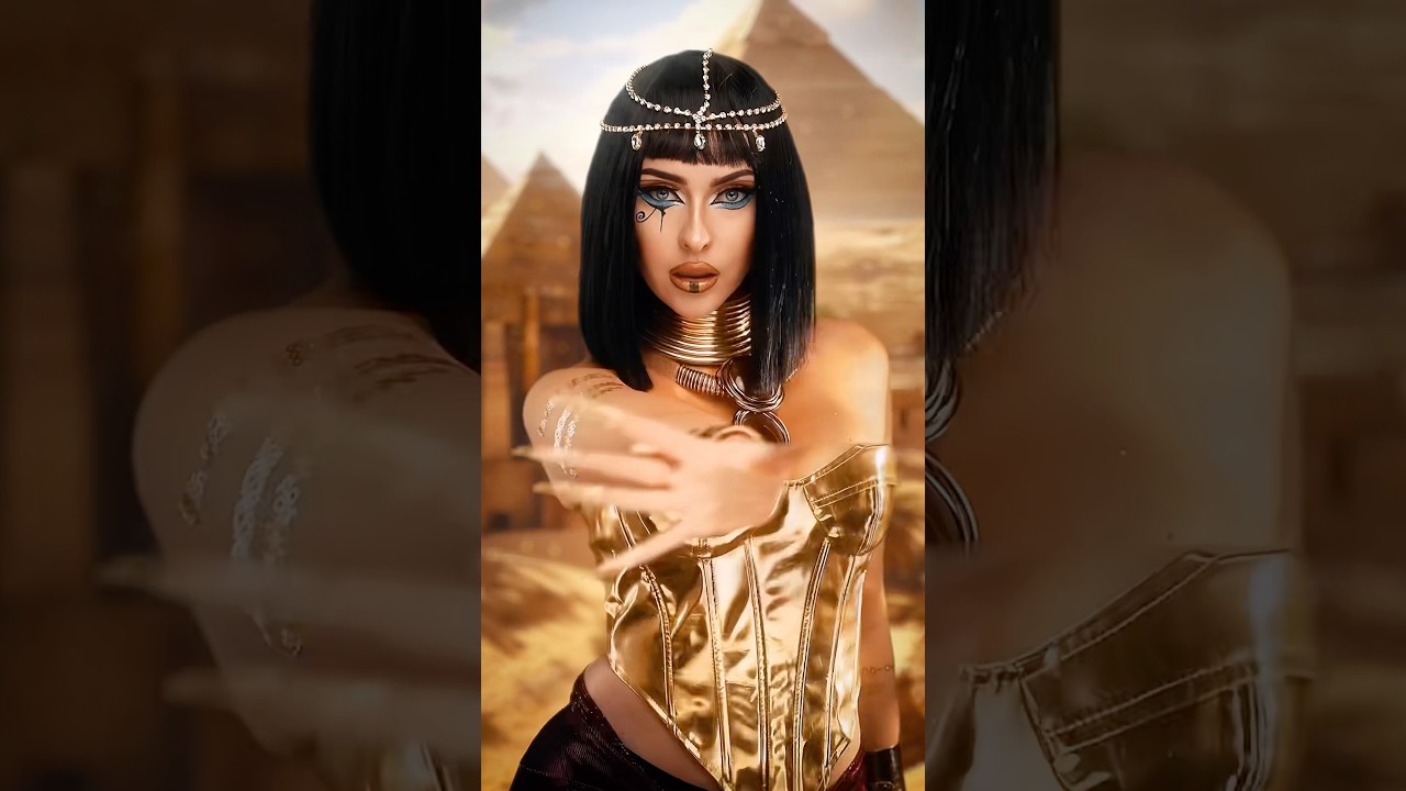 CLEOPATRA TREND 🏺 #muacreator #makeup #makeuptransformation