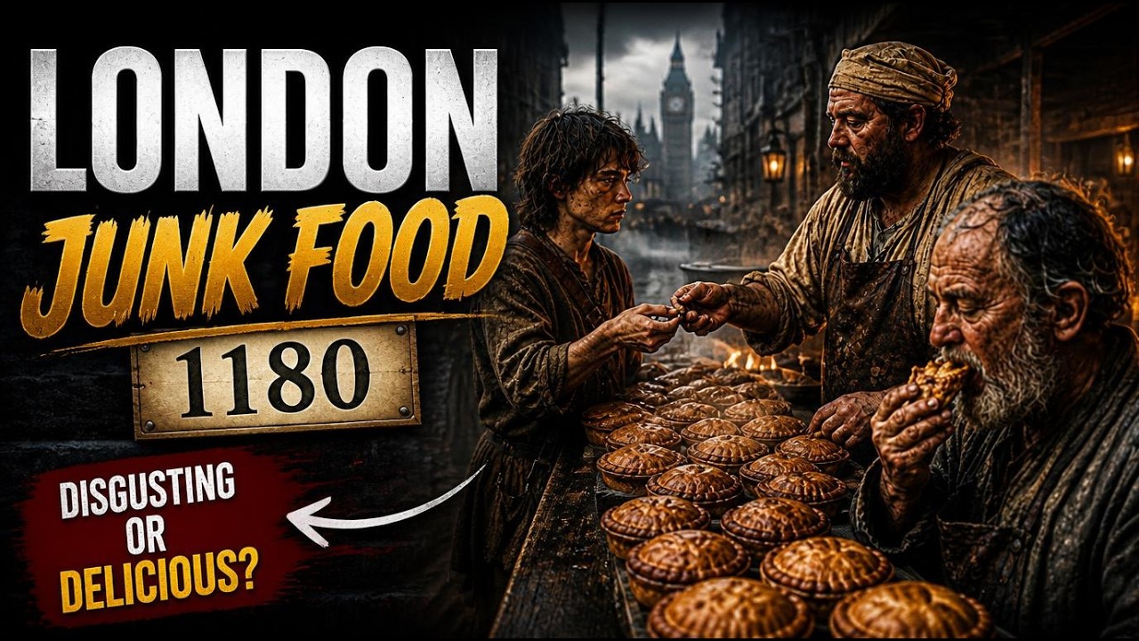 Why You Wouldn't Survive a Day of Medieval London's Junk Food in 1180