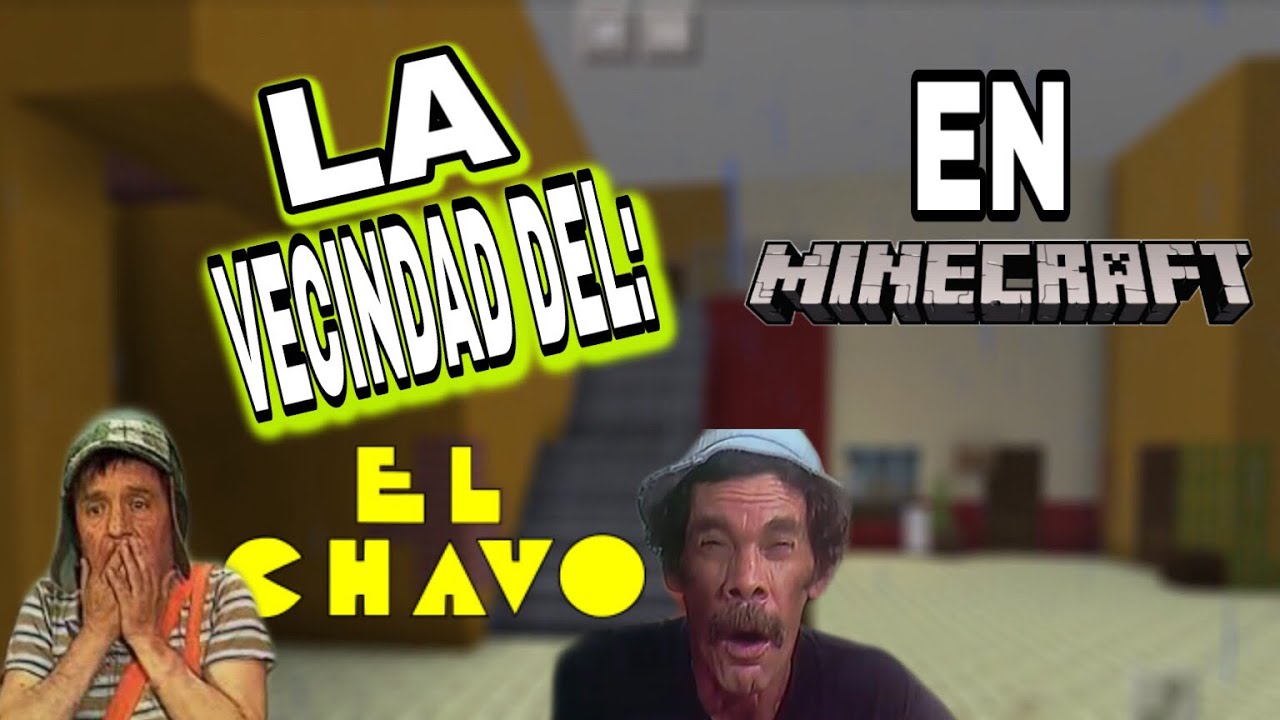 Construí la vecindad del chavo en MINECRAFT! (Con mi primo #axelparker)