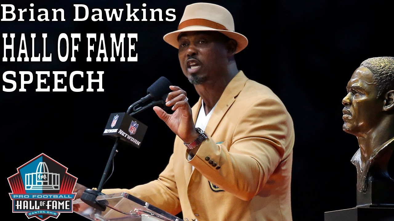 Brian Dawkins FULL Hall of Fame Speech | 2018 Pro Football Hall of Fame | NFL
