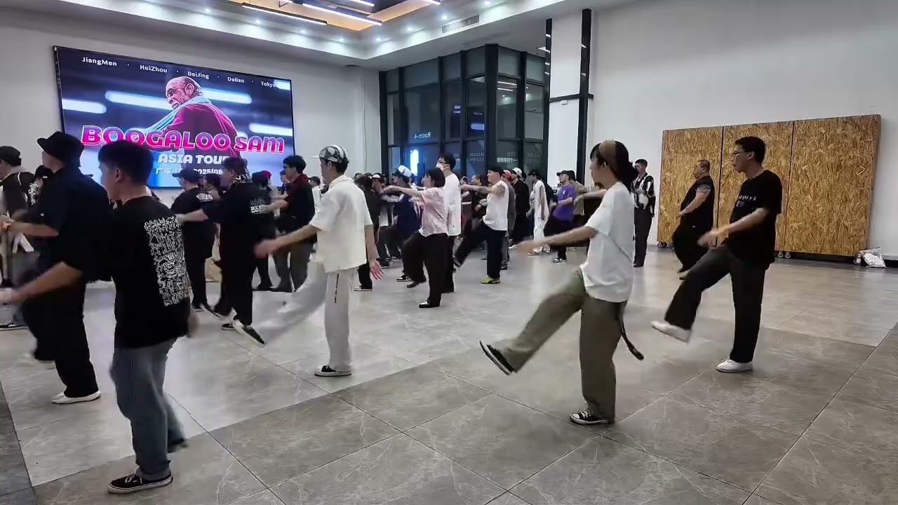 Boogaloo Sam Popping Workshop 