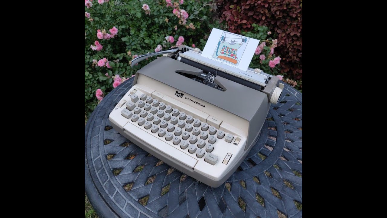 Smith Corona Coronet - The Sweet Sound of Electricity - Typewriter Review