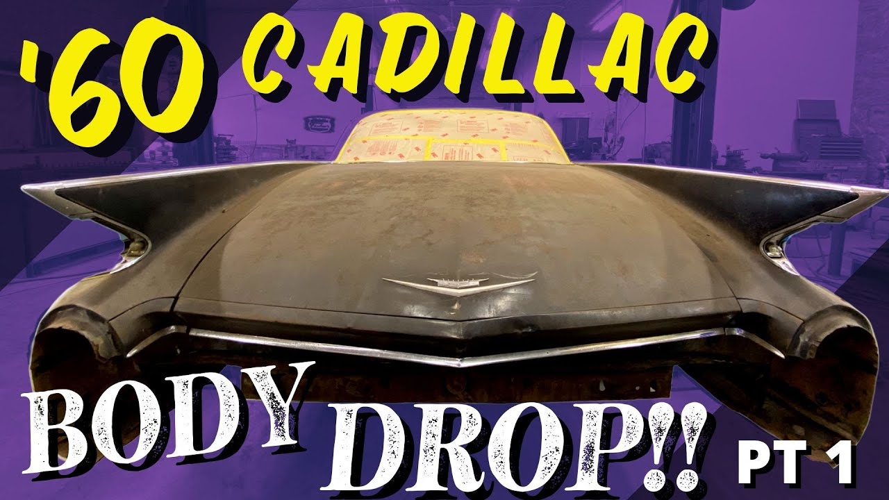 Channeling My Wife's 1960 CADILLAC COUPE DE VILLE | BODY DROP!!! (PT 1)