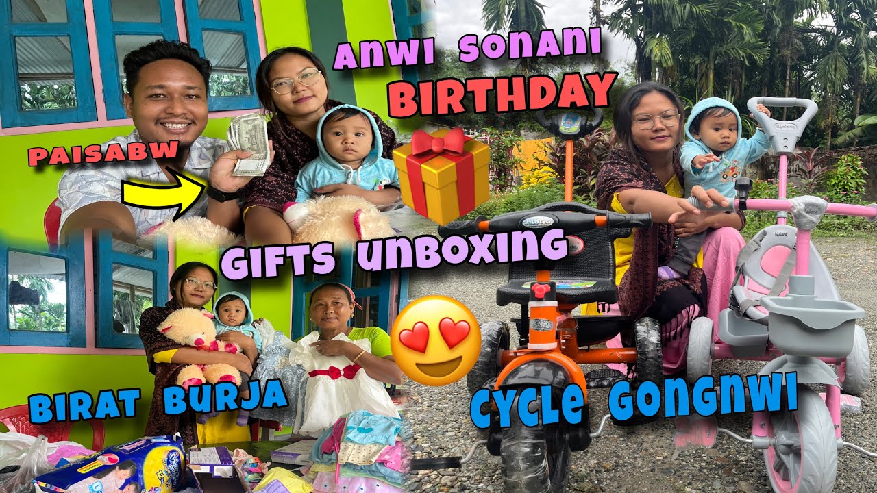 Gifts Unboxing 🎁 Anwi sonani Birthday ni mama mwnkhw🤗 @MillitiaDimpleBoro 