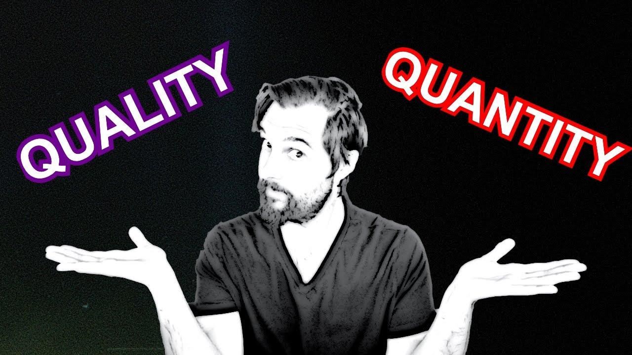 Quantity Vs Quality - The secret of music production
