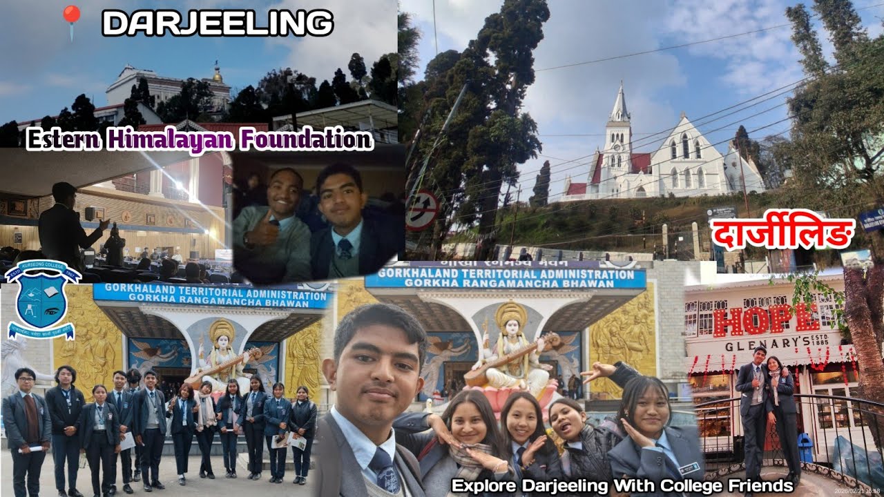 Darjeeling vlog ✨ Bhanu Bhawan | Eastern Himalayan Foundation | Kurseong to Darjeeling Journey 💖 K.C