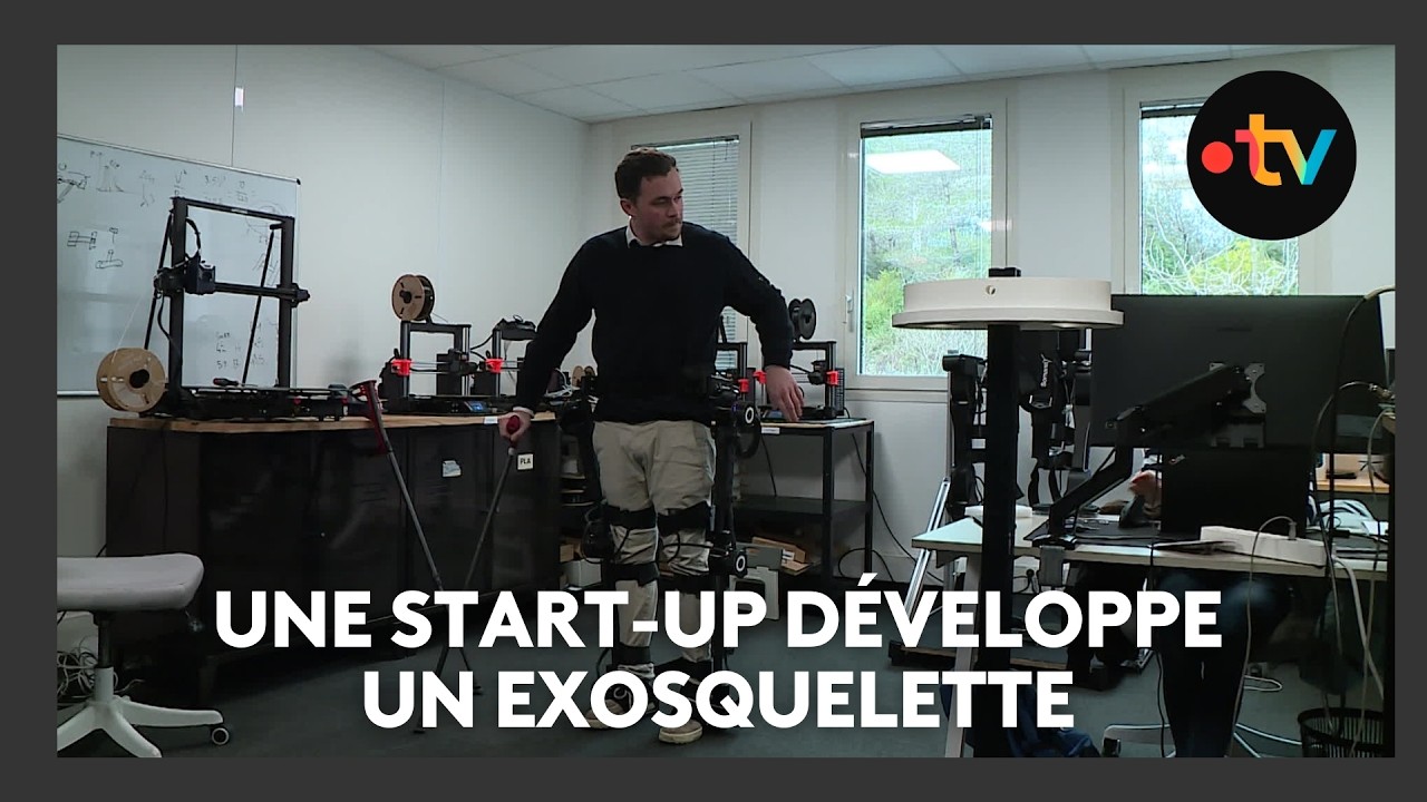 Grâce à l'IA, cette start-up développe un exosquelette à destination des personnes handicapées