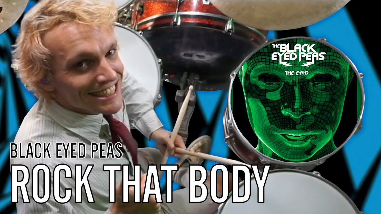 Black Eyed Peas - Rock That Body | Office Drummer
