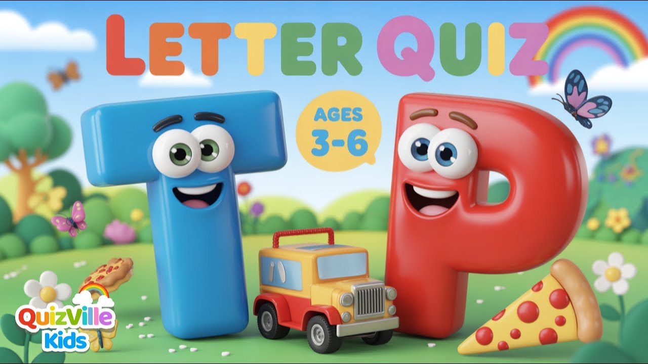 Alphabet Quiz (T&P) ✏️ Fun ABC Letters for Preschool & Toddlers