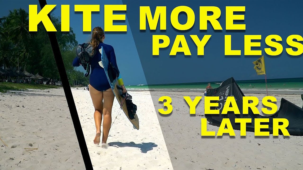 Kitesurfing for half the price! - after 3 years