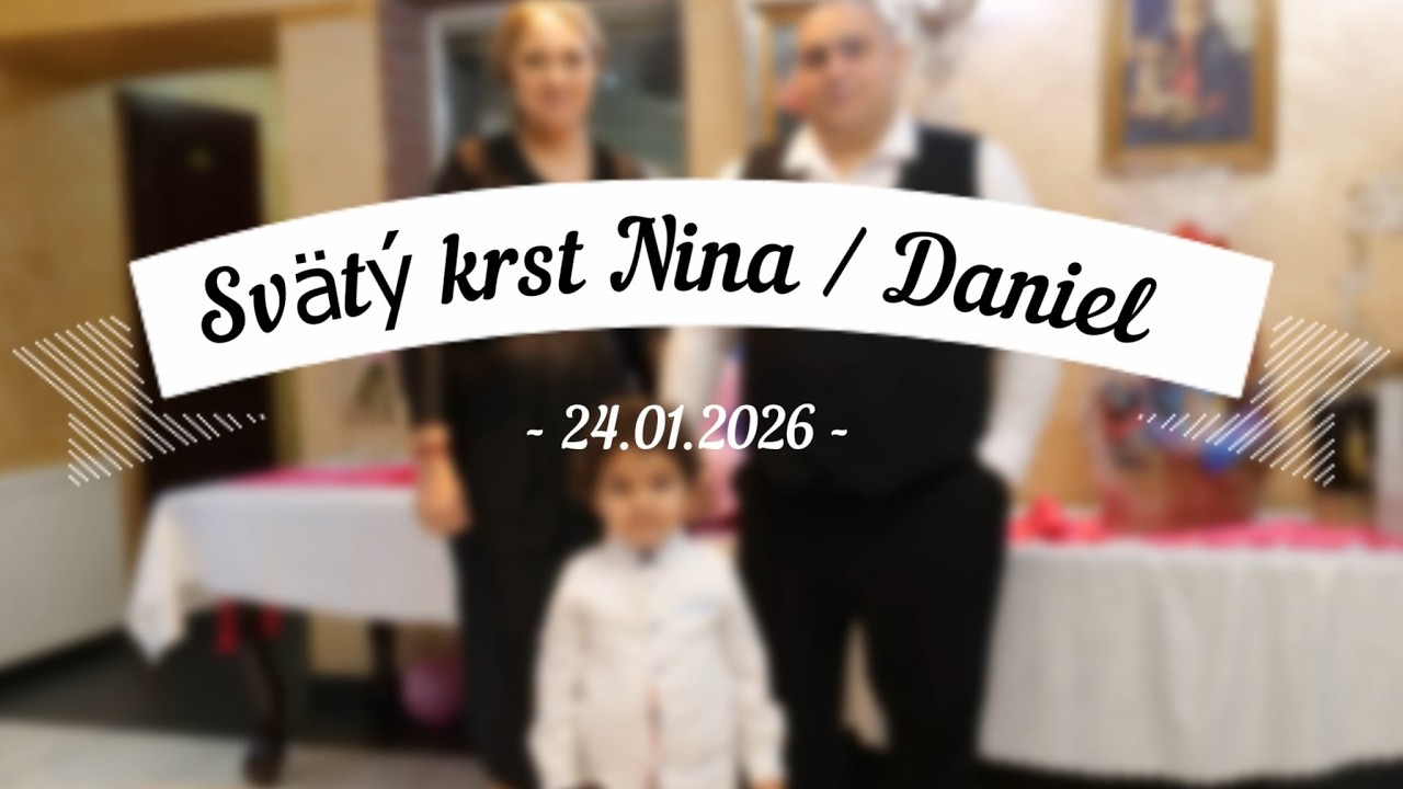 Svätý krst Nina / Daniel 24.01.2026 časť 1  Trebišov kapela Gipsy Kajkoš