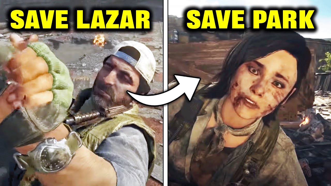 Save Lazar or Save Park in Call of Duty: Black Ops Cold War