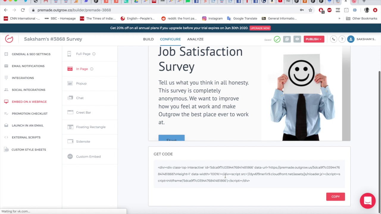How to make a Form or Survey