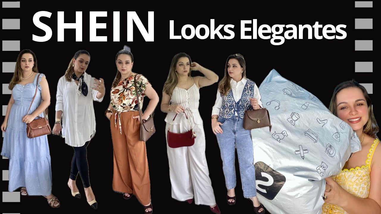 Looks Elegantes com SHEIN Fit Check Challenge
