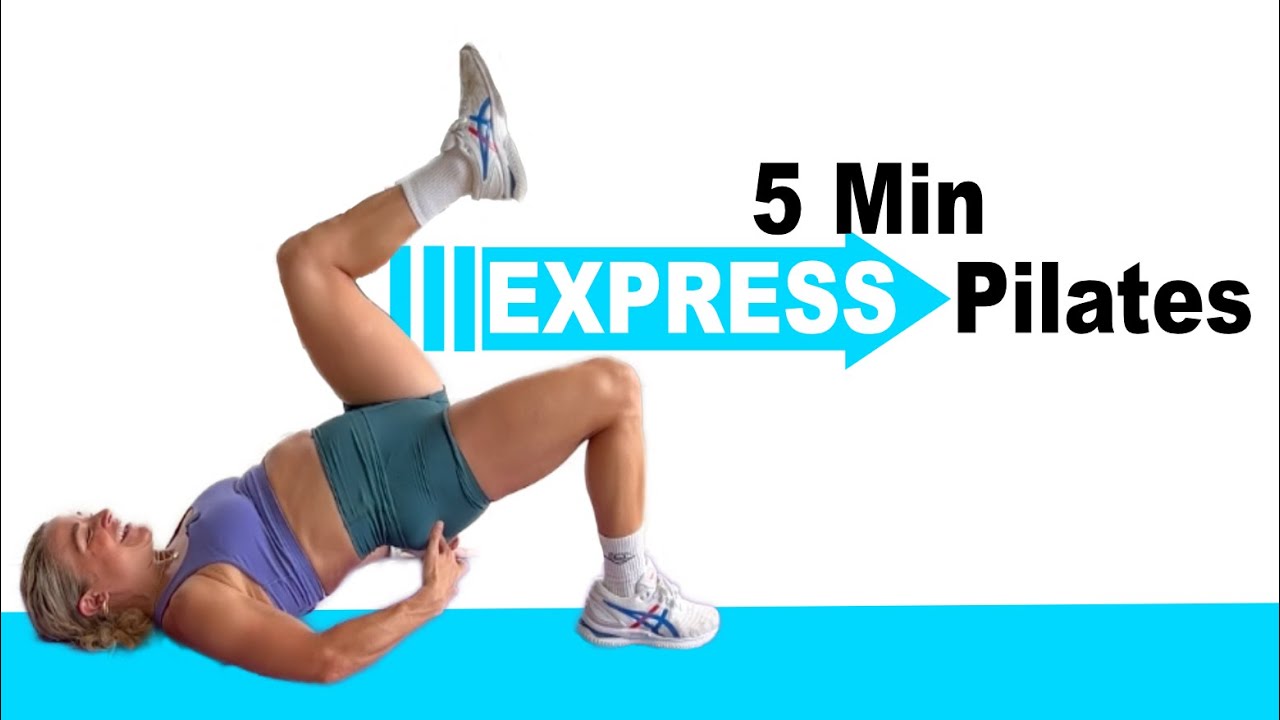 Pilates for runners - 5 min express Pre run activation session [Post run strength session #30]