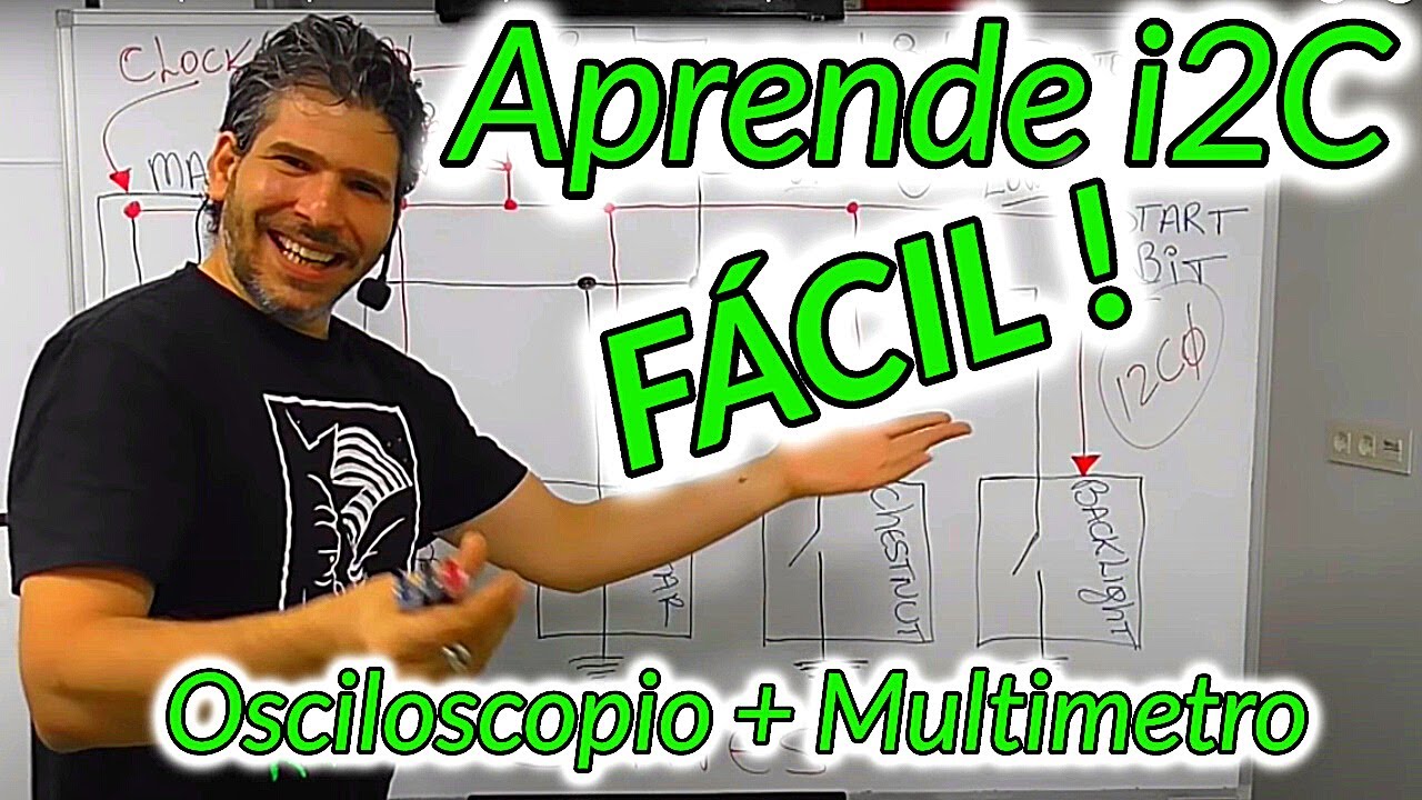 Aprende I2C FACIL usando multimetro y osciloscopio - Iphone 7