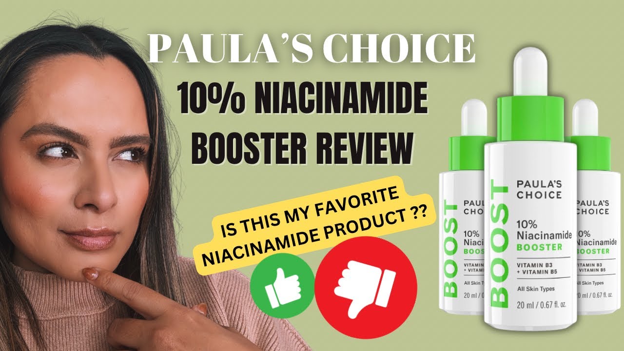 Paula's Choice 10% Niacinamide Booster Review, Is This My Fave?? | Nadia Vega