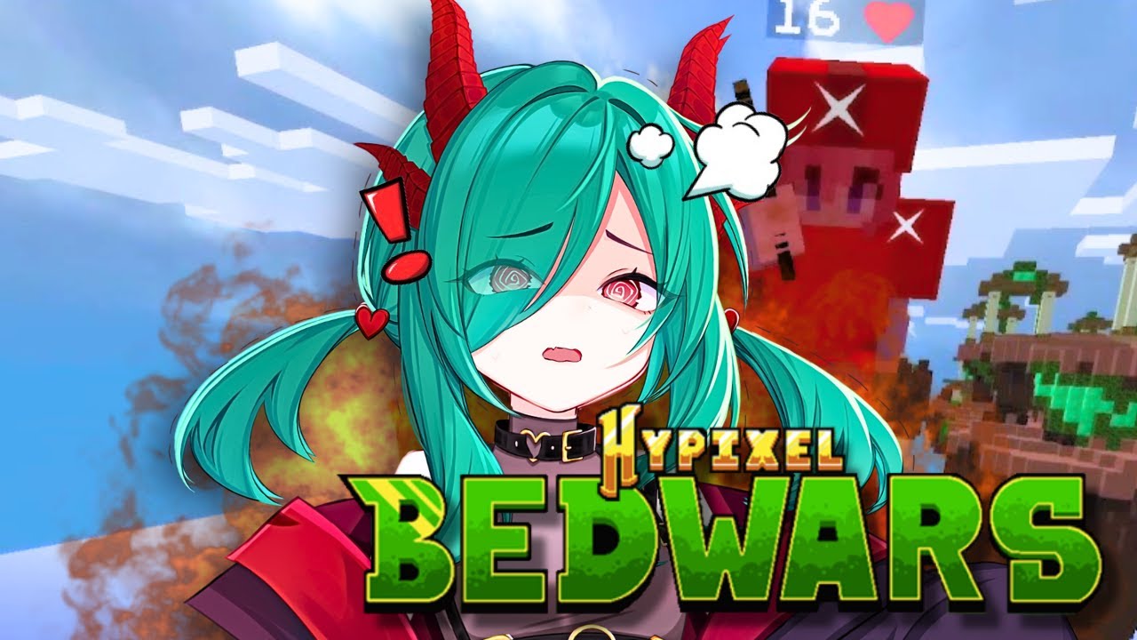 【MINECRAFT】BEDWARS WITH VIEWERS ✨ V-tuber ✨Discord ✨Chill