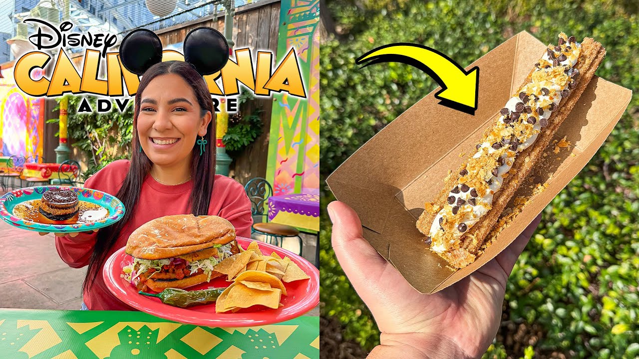 ✨ (AMAZING!) NEW 2025 FOODS At DISNEY CALIFORNIA ADVENTURE PARK! | HOLIDAY SHOPPING, RIDES + MORE!