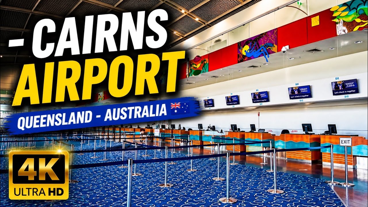 Exploring - CAIRNS INTERNATIONAL AIRPORT - T1 & T2 - Queensland - Australia