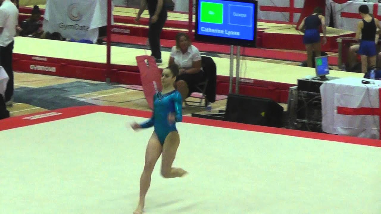 Catherine Lyons - Floor - 2014 English Championships