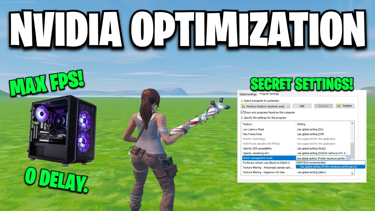 ЛУЧШИЕ настройки NVIDIA для МАКСИМАЛЬНОГО FPS и нулевой задержки! (2026)