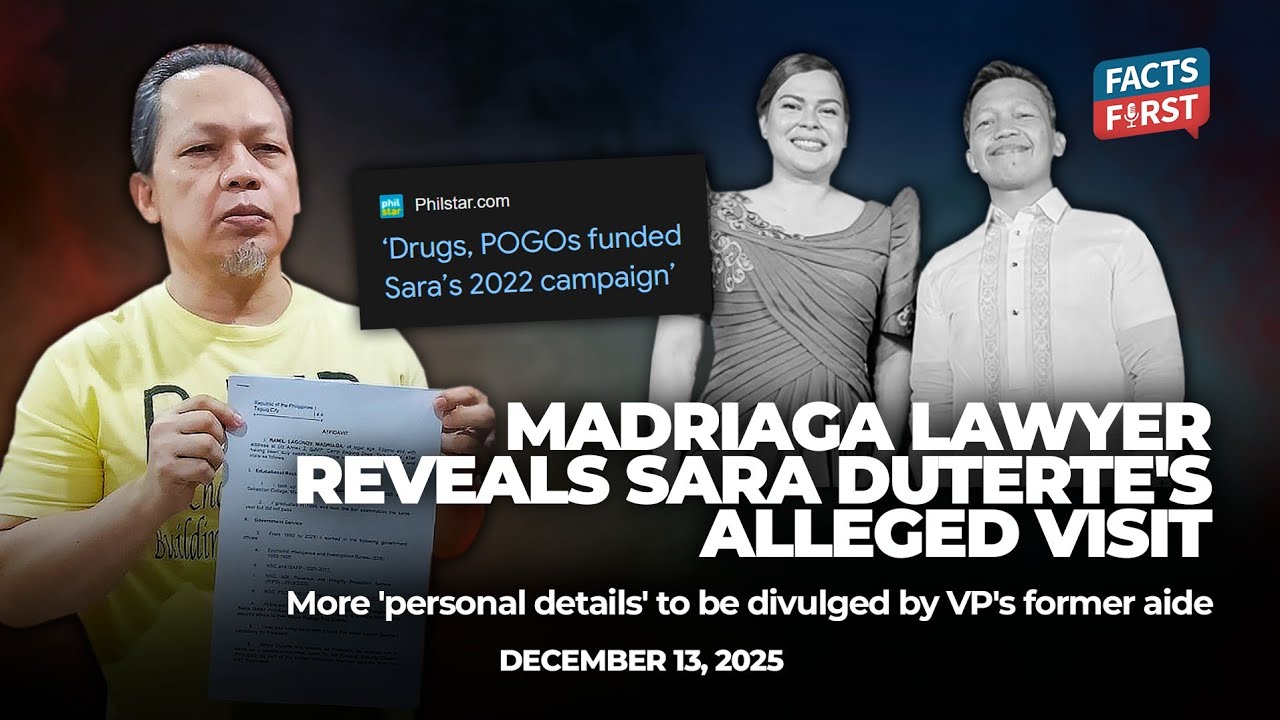 Ang dahilan bakit kumanta na diumano ang dating aide ni VP Sara Duterte