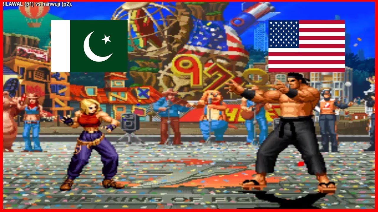 Kof 97 - BILAWAL (pakistan) vs hanwuji (USA) Fightcade