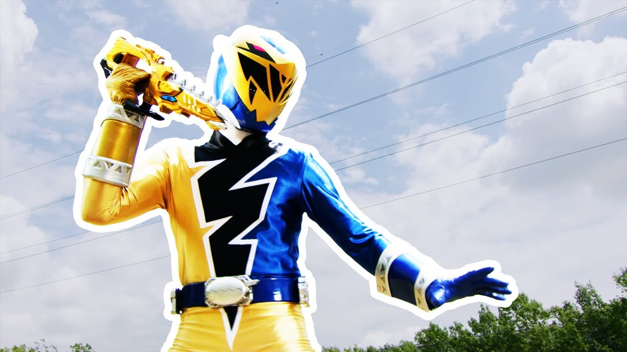 Oro 💛🦖 Power Rangers Dino Fury ⚡ Power Rangers per Bambini