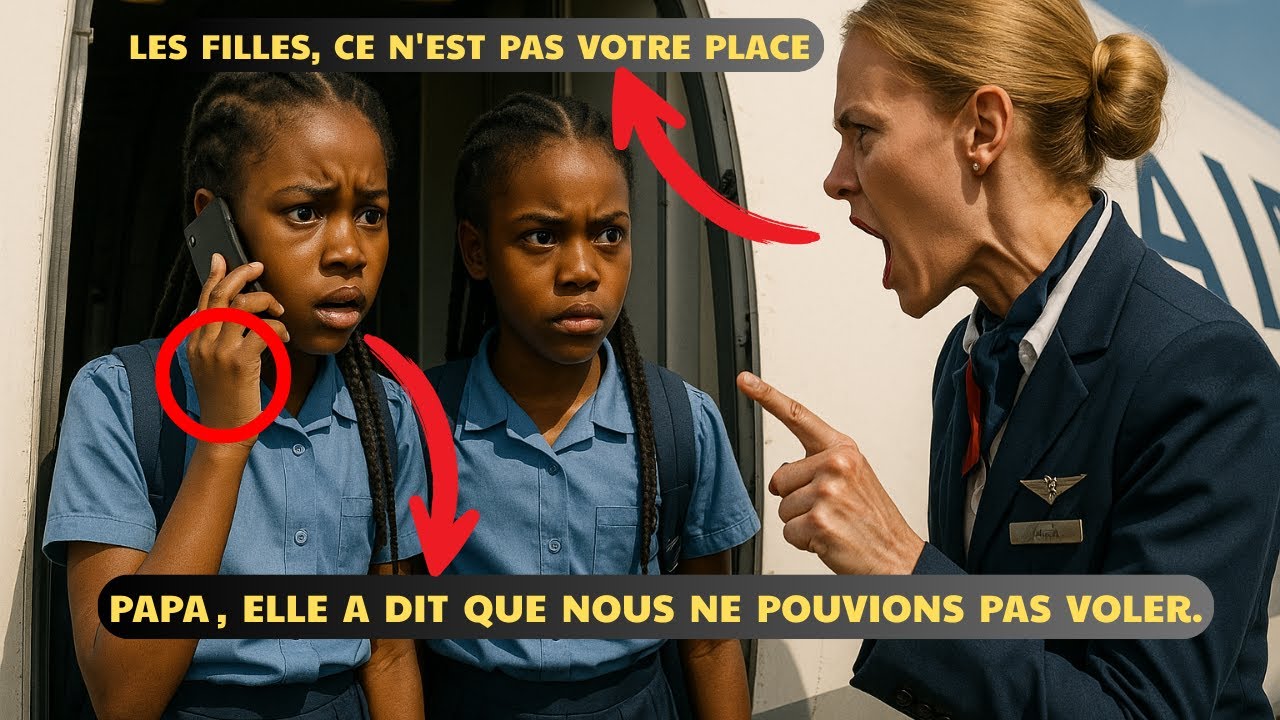 Deux jumeaux noirs refusés à l’embarquement… Un appel plus tard, l’avion ne décolle plus !