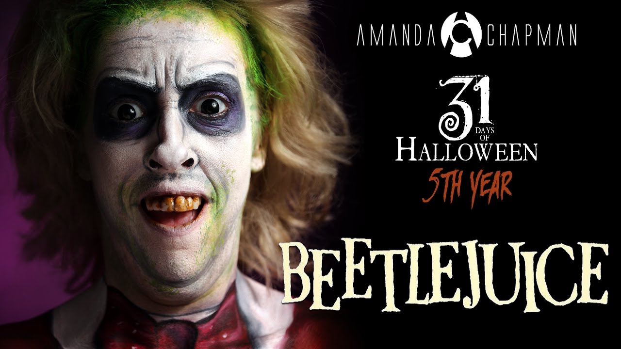 BEETLEJUICE Makeup / 31 Days Of Halloween Makeup