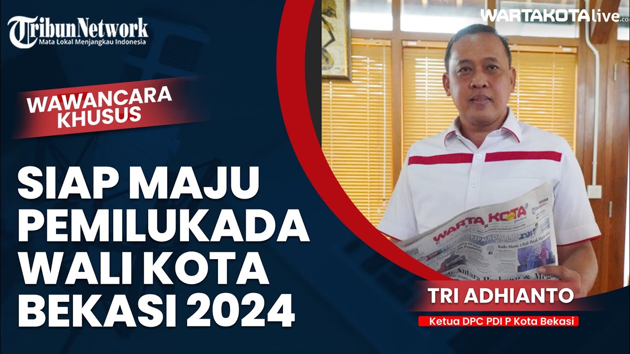 Tri Adhianto Nyatakan Siap Maju Pilkada Wali Kota Bekasi 2024