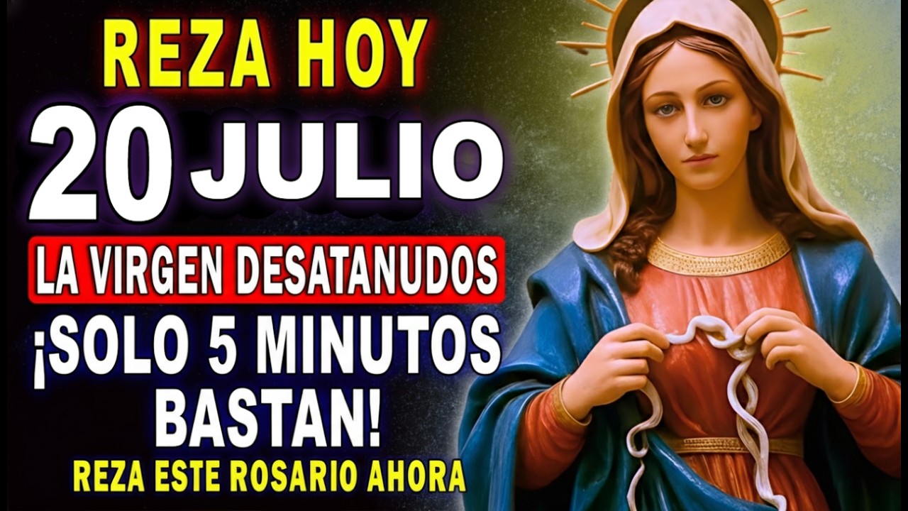 ¡EL NUDO SE DESATA HOY! 🌹 Rosario Milagroso a la Virgen Desatanudos 💗 para Abundancia e Imposibles