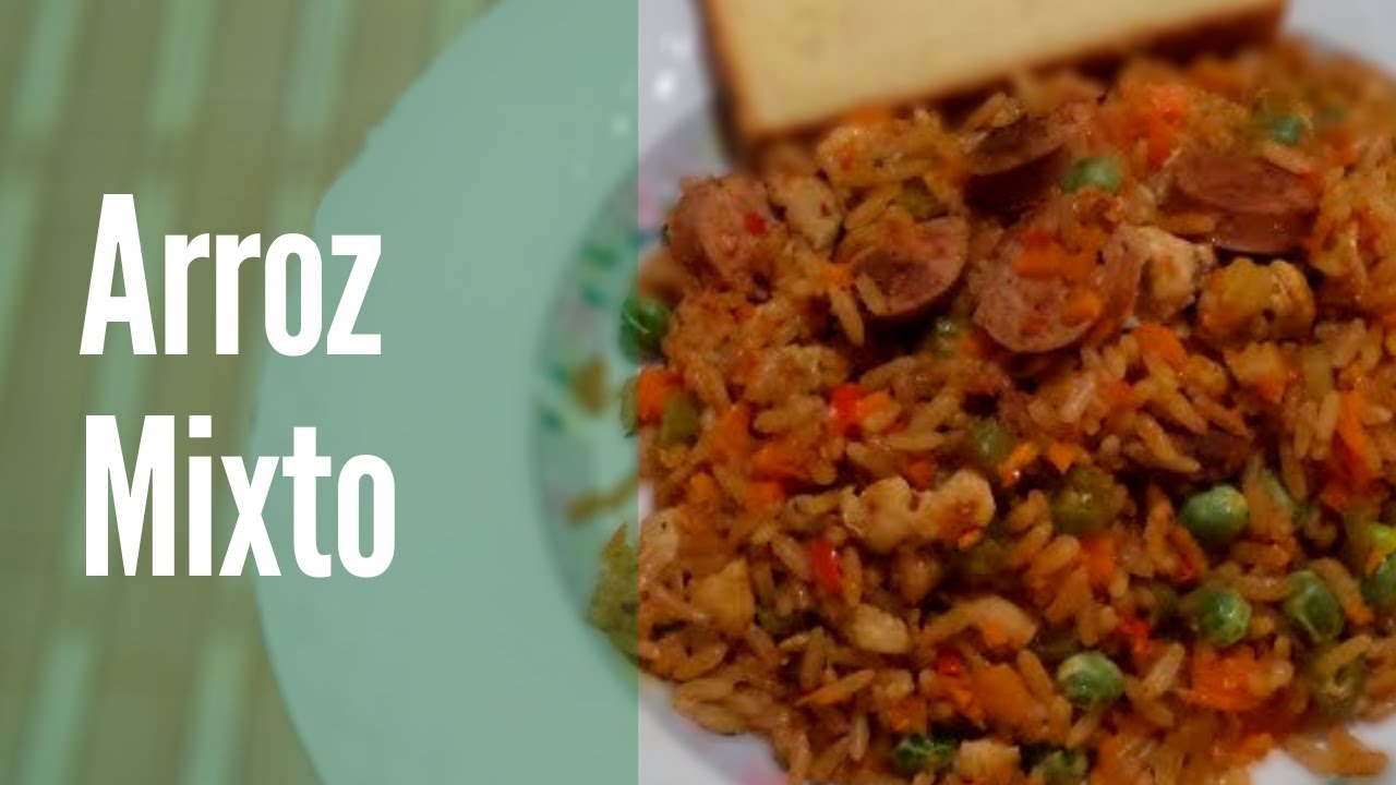 Como hacer ARROZ MIXTO | Receta fácil y rápida