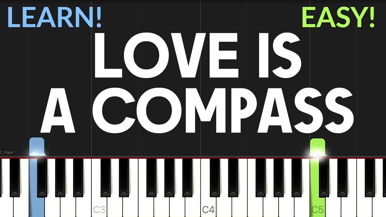 Love Is A Compass - Griff (Disney Supporting Make-A-Wish) | EASY Piano Tutorial