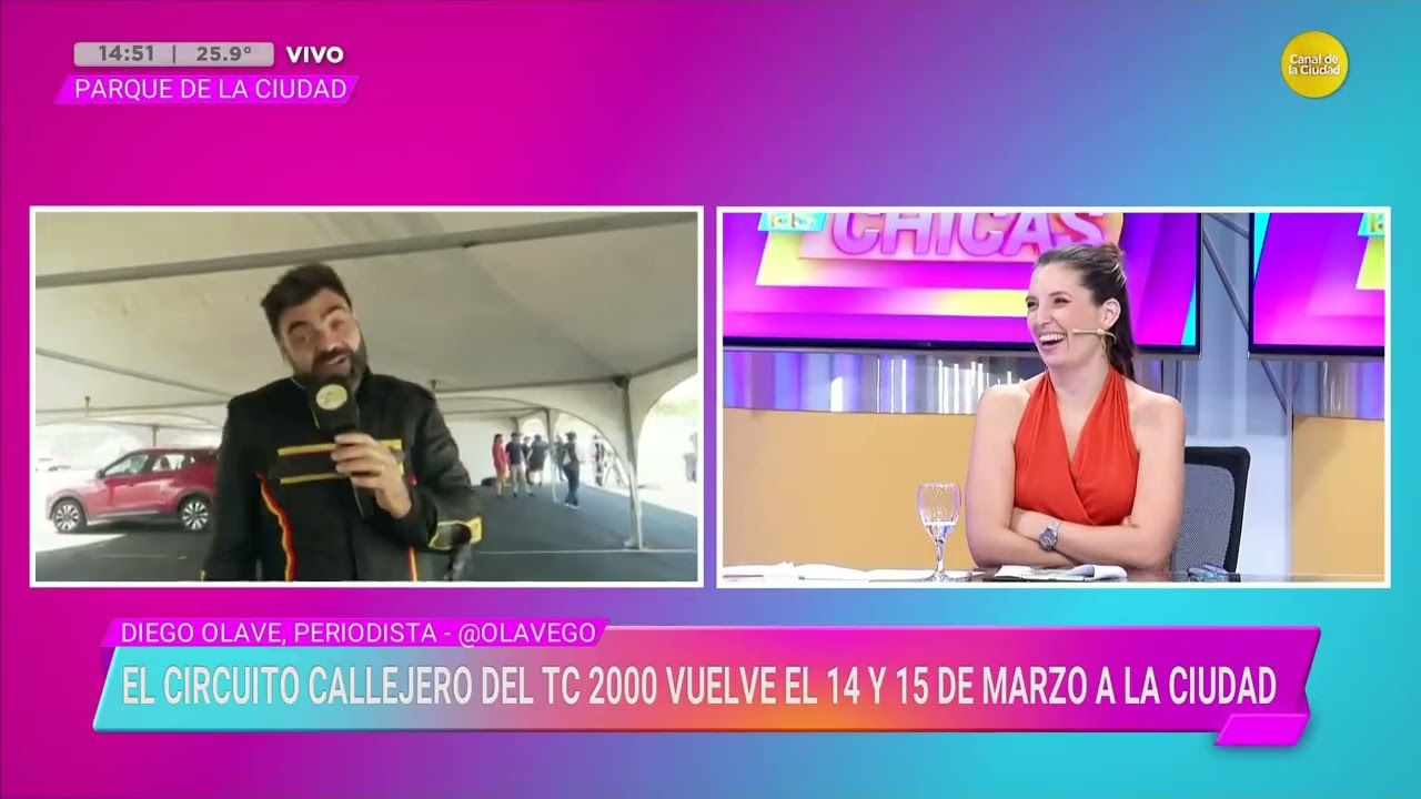 Diego Olave, el circuito callejero del TC 2000 │VLC│ 11-03-26