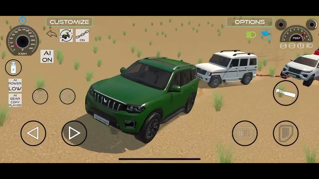 Scorpio N Failed In Desert Safari