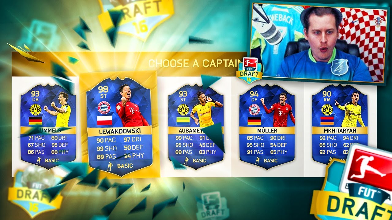 94 MULLER MY BEST BUNDESLIGA TOTS FUT DRAFT EVER! FIFA 16 ULTIMATE TEAM