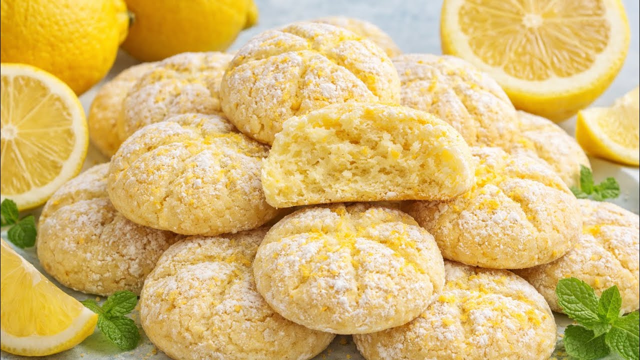 limonlu kurabiye tarifi 
