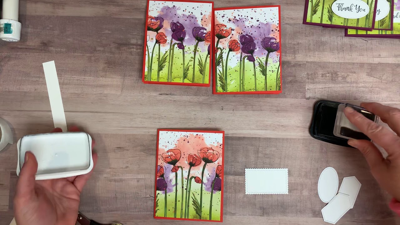 One Sheet Wonder - Create 6 cards from just one sheet of paper