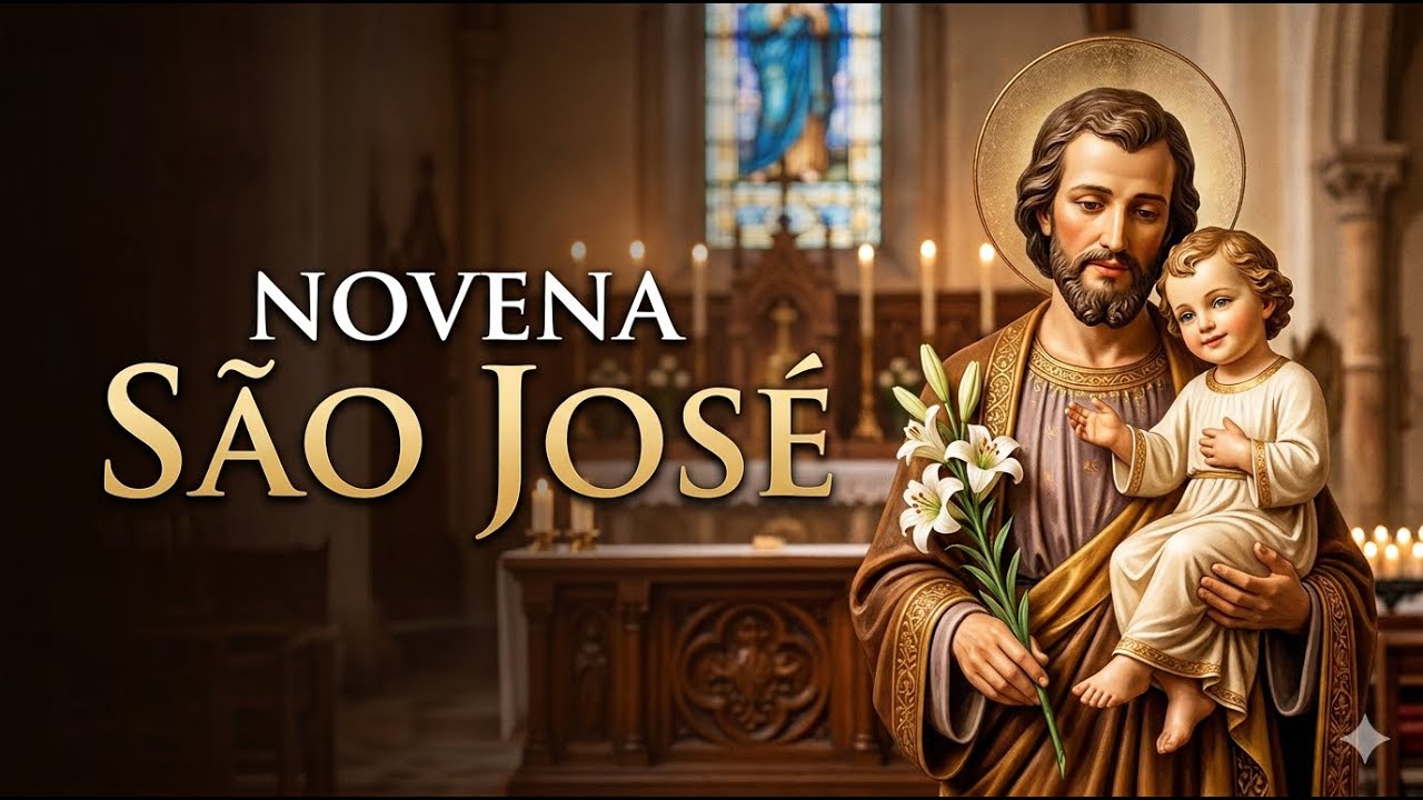 SANTO TERÇO E 1° DIA DA A NOVENA SÃO JOSÉ