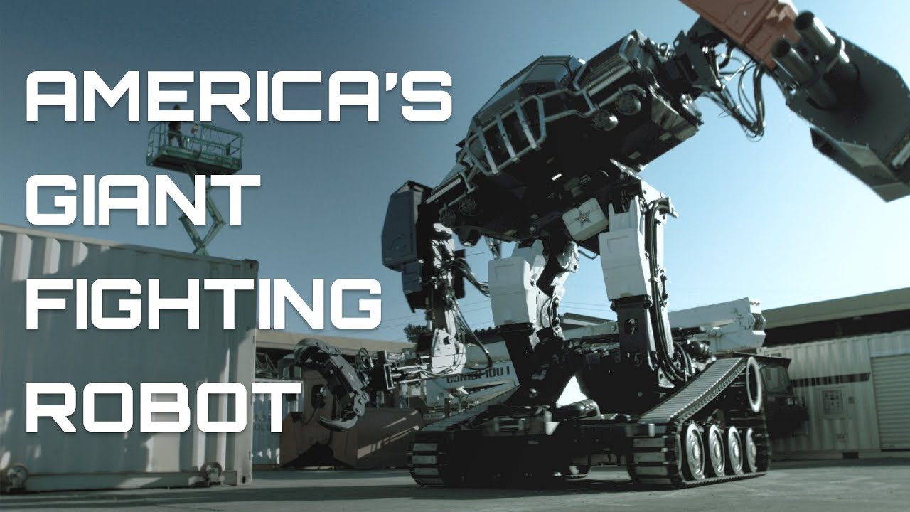 AMERICA'S GIANT FIGHTING ROBOT