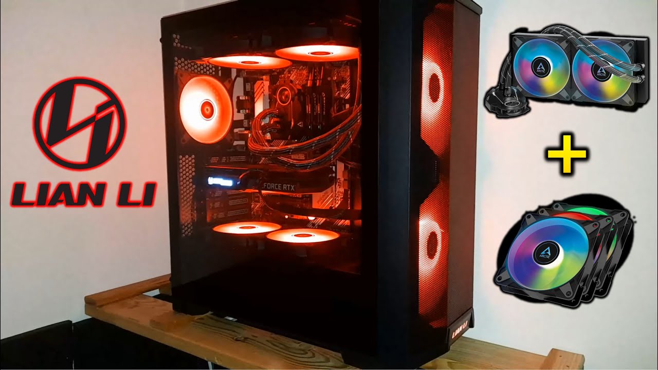 UPGRADE KING | Lian Li Lancool 215 | ARCTIC Liquid Freezer II 280 A-RGB | 3 x Arctic P12