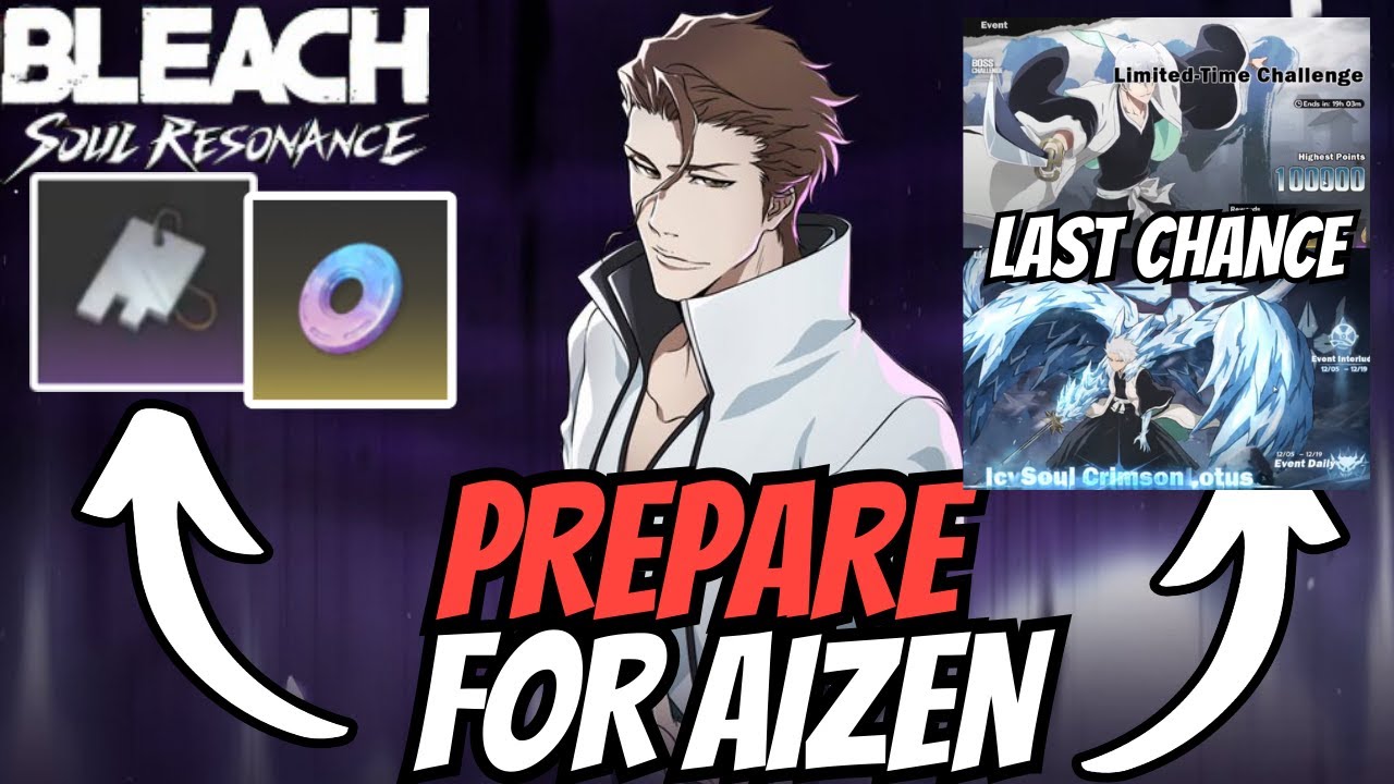 ЗАВЕРШИТЕ ЭТИ СОБЫТИЯ, ПОКА НЕ ПОЗДНО!! ГОТОВЬТЕСЬ К ЗАВТРАШНЕМУ АЙЗЕНУ! Резонанс душ Bleach