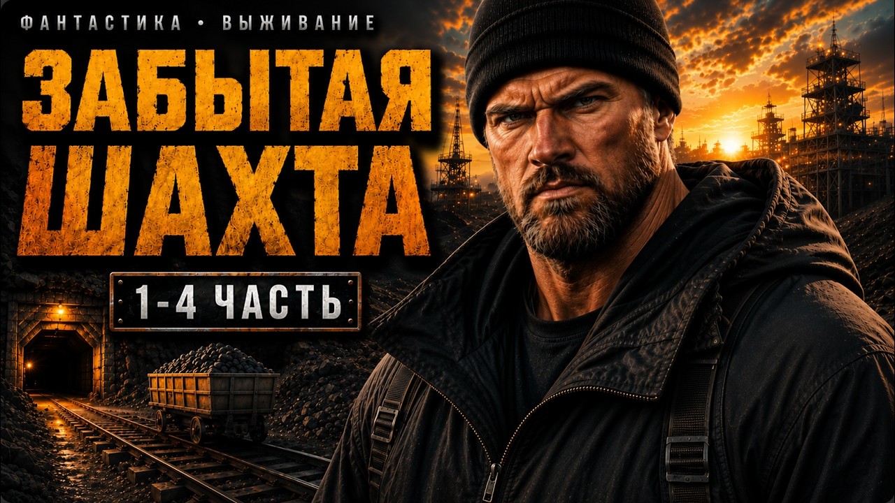 Заброшенная Шахта🌑 (1—4 часть)