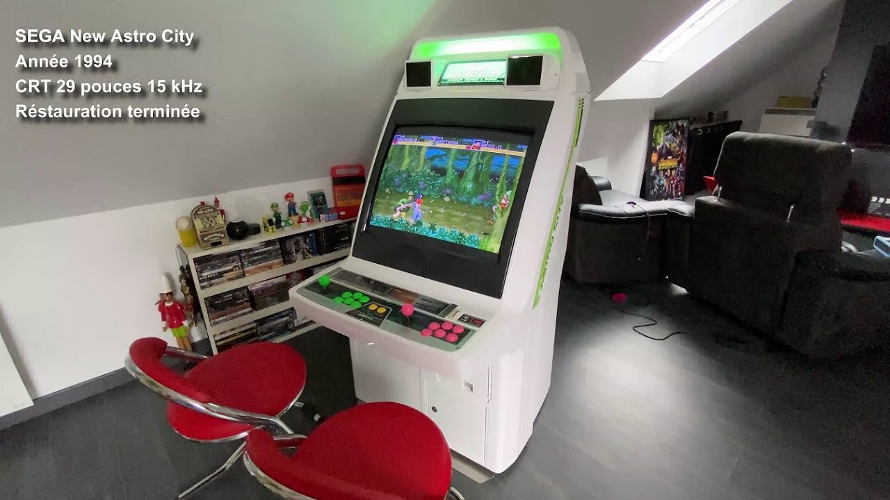 SEGA New Astro City Restauration terminée