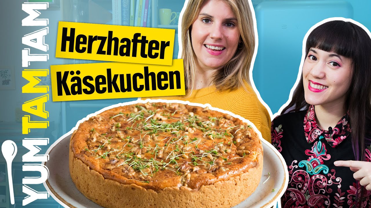 Herzhafter Käsekuchen // Mit Wirsing & Speck // #yumtamtam