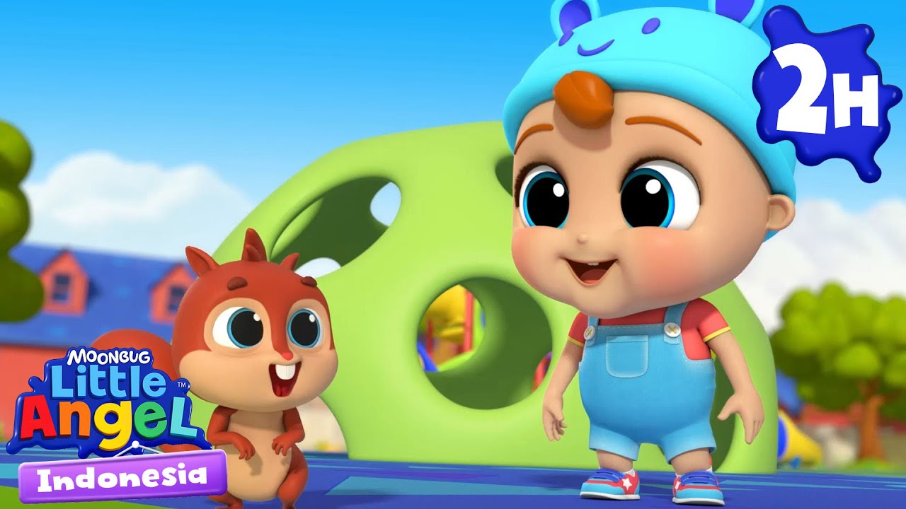 Bermain Ayunan Jangan Terjatuh! | Little Angel Indonesia | Kartun dan Lagu Anak Favorit