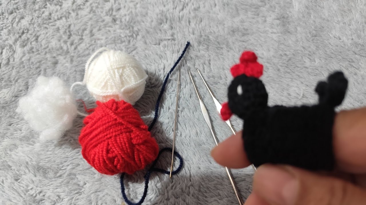 عروسک انگشتی خروس 